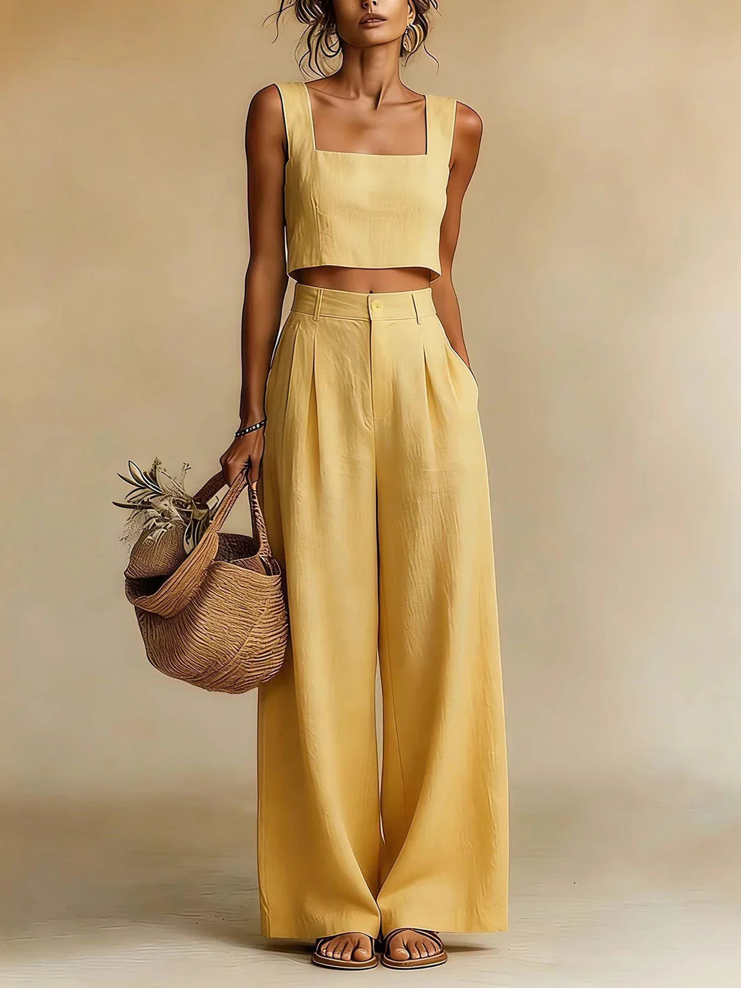 Ensemble Élégant Deux Pièces Femme