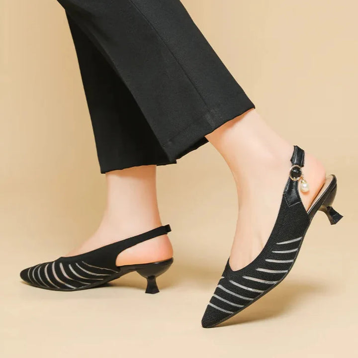 Escarpins Slingback Bout Pointu Femme