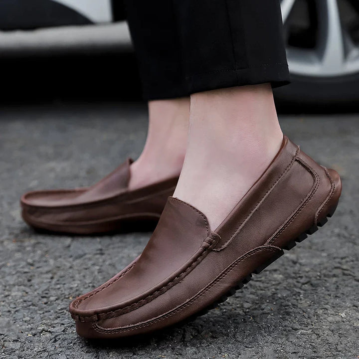 Mocassins Confort À Enfiler Homme