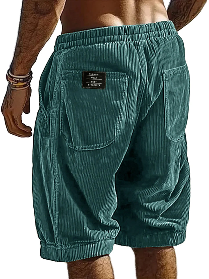 Short Décontracté à Taille Élastiquée Homme