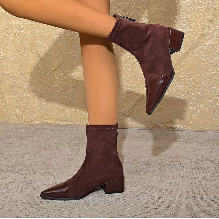 Bottines Talon Bloc Femme