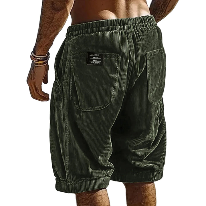 Short Décontracté à Taille Élastiquée Homme