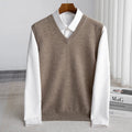 Men's V-neck sweater vest