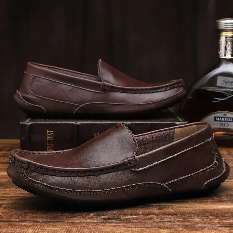 Mocassins Confort À Enfiler Homme