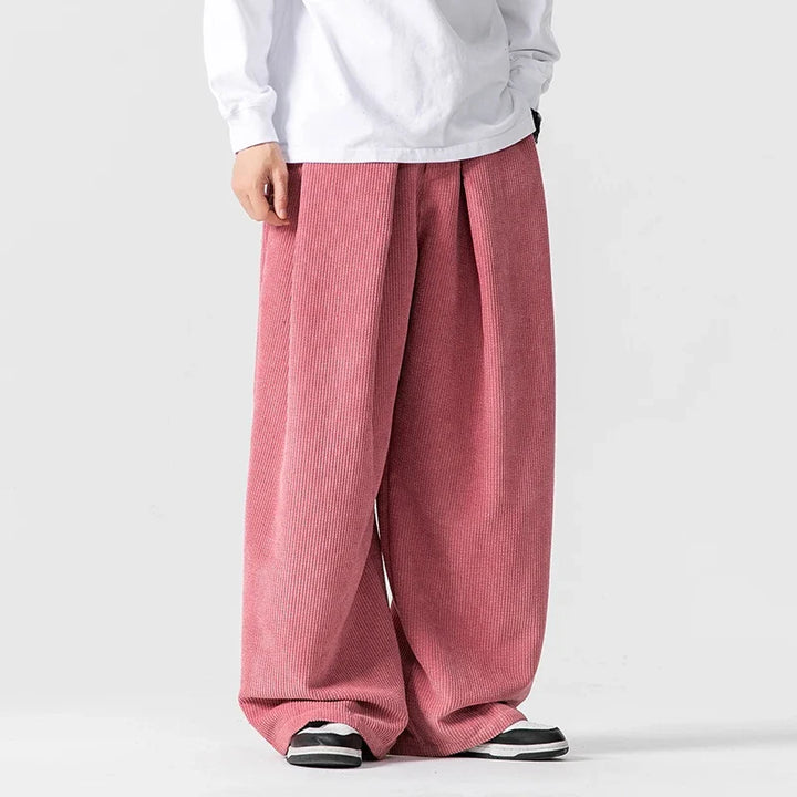 Pantalon Large Velours Homme