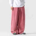 Men's Wide-Leg Corduroy Pants