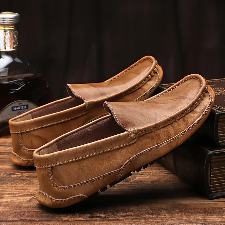 Mocassins Confort À Enfiler Homme
