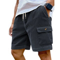 Men's Textured Cargo Shorts