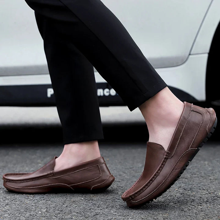 Mocassins Confort À Enfiler Homme