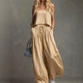 Women's elegant two-piece pants set