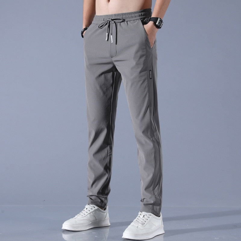 Pantalon Décontracté à Cordon Homme