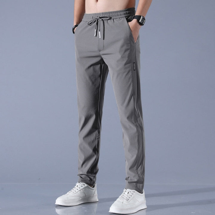 Pantalon Décontracté à Cordon Homme