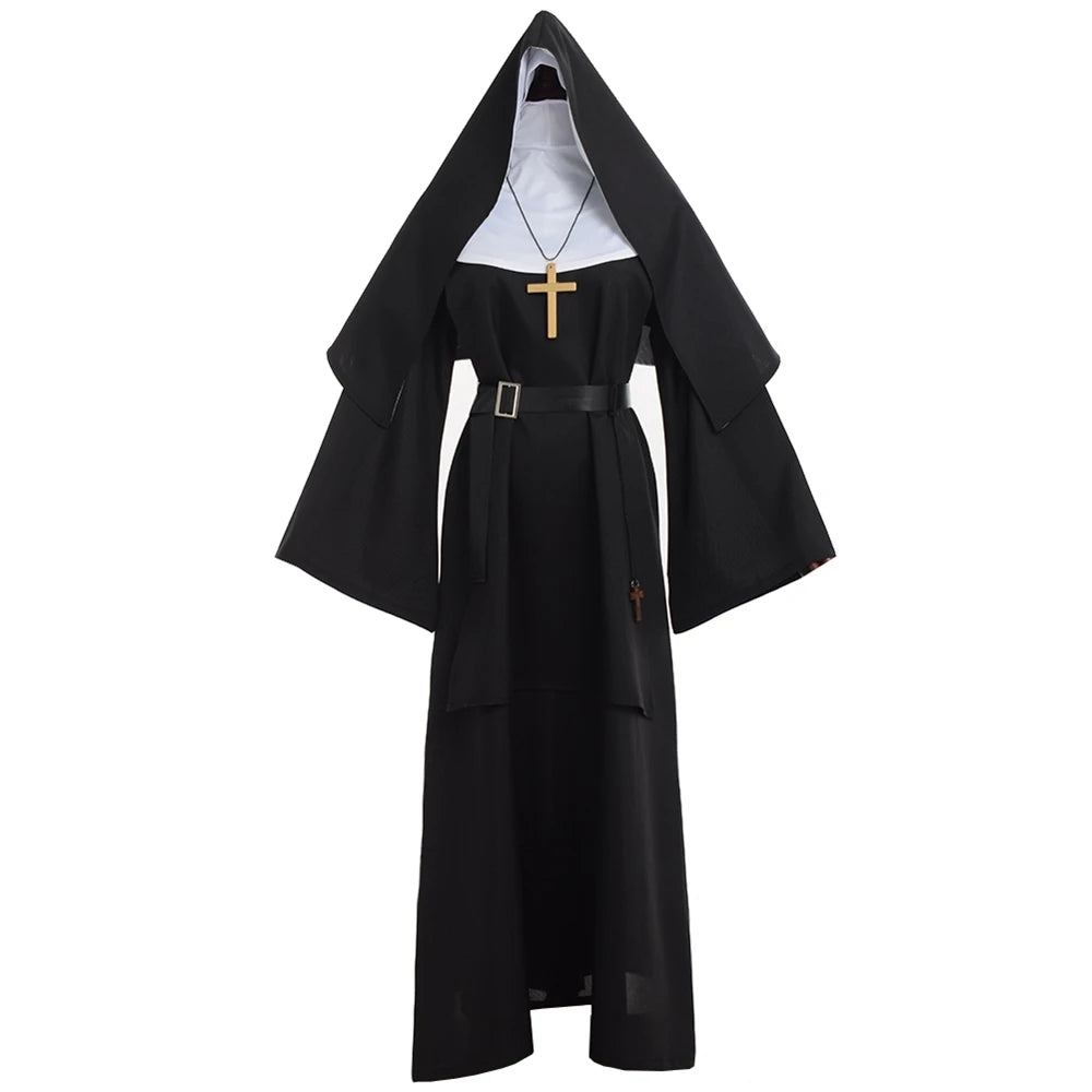 Costume Halloween Nonne Gothique Femme