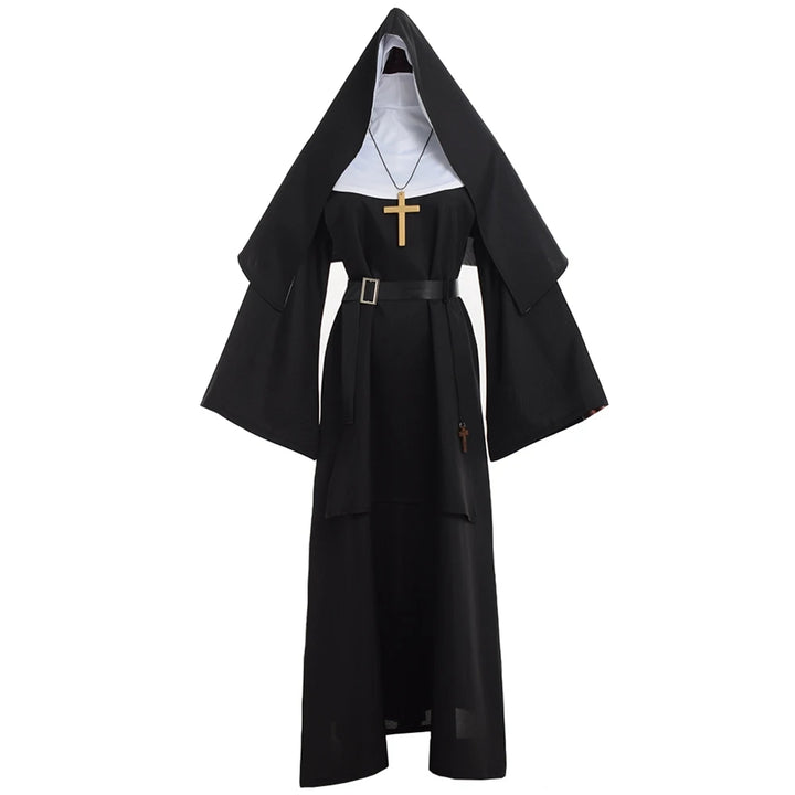 Costume Halloween Nonne Gothique Femme