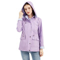 Women's Zip-Up Cropped Hooded Jacket