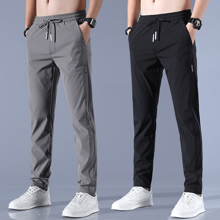Pantalon Décontracté à Cordon Homme