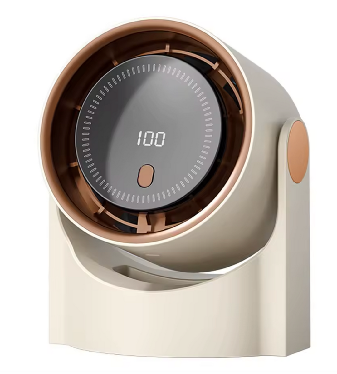 Ventilateur de Bureau USB Silencieux avec Écran Numérique