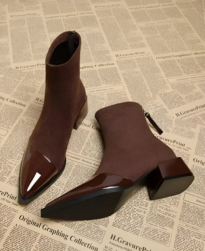 Bottines Talon Bloc Femme