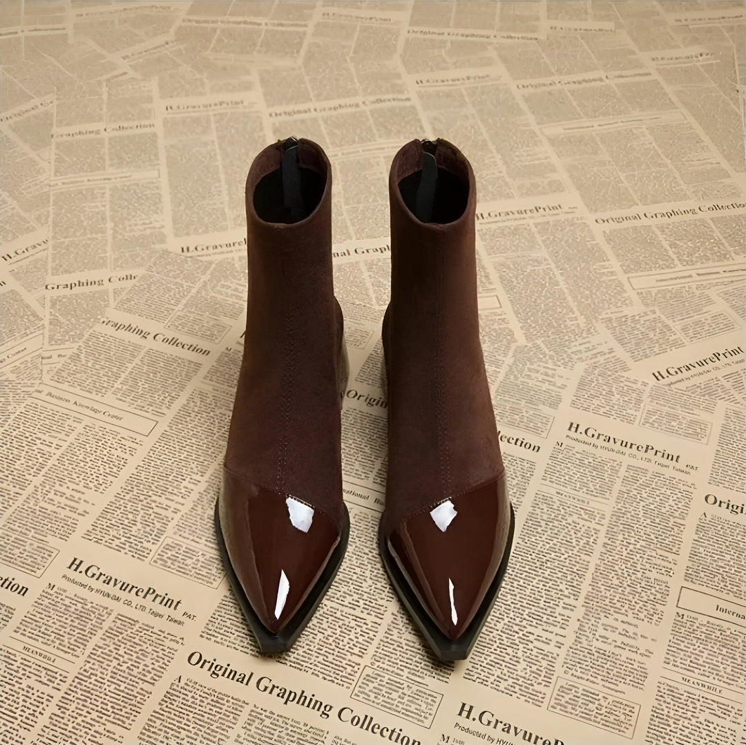 Bottines Talon Bloc Femme