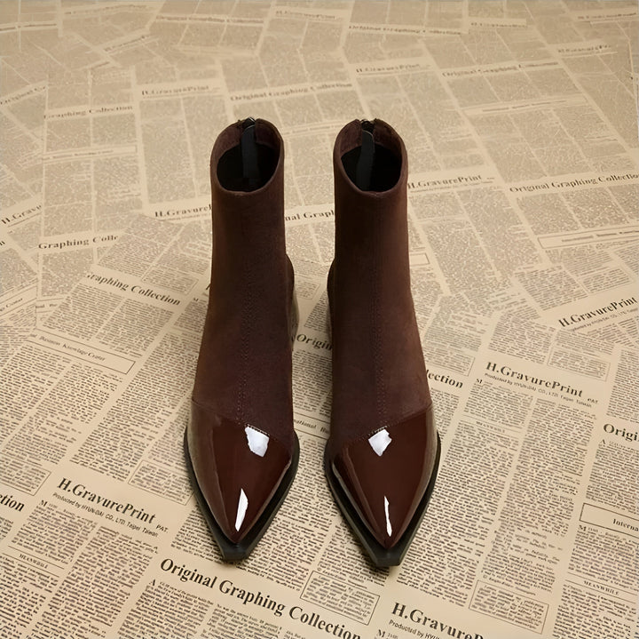 Bottines Talon Bloc Femme