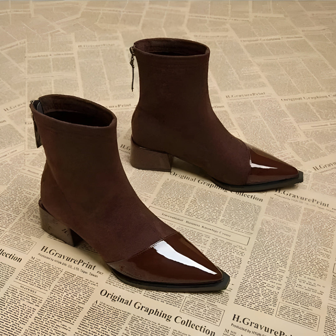 Bottines Talon Bloc Femme