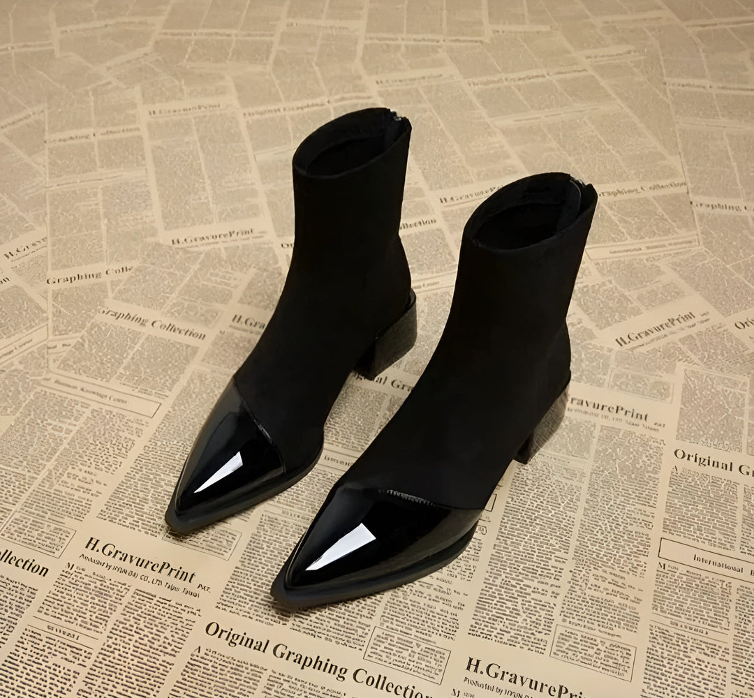 Bottines Talon Bloc Femme