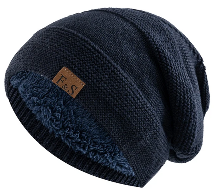 Bonnet en Maille à Coupe Longue Homme