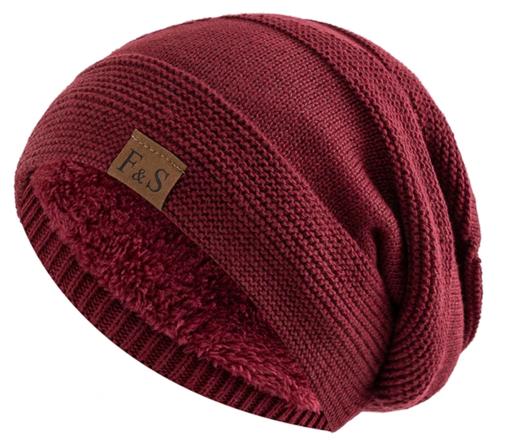 Bonnet en Maille à Coupe Longue Homme