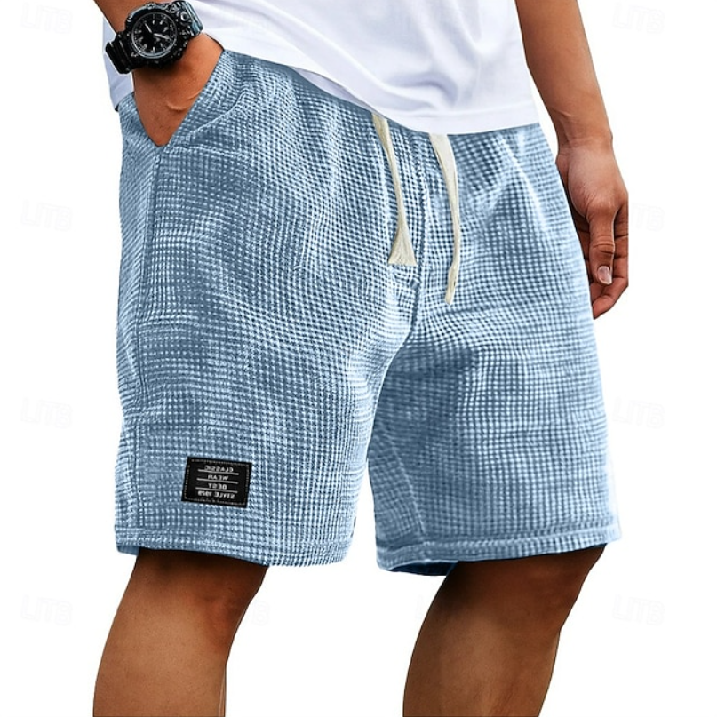 Short Texturé Décontracté Homme