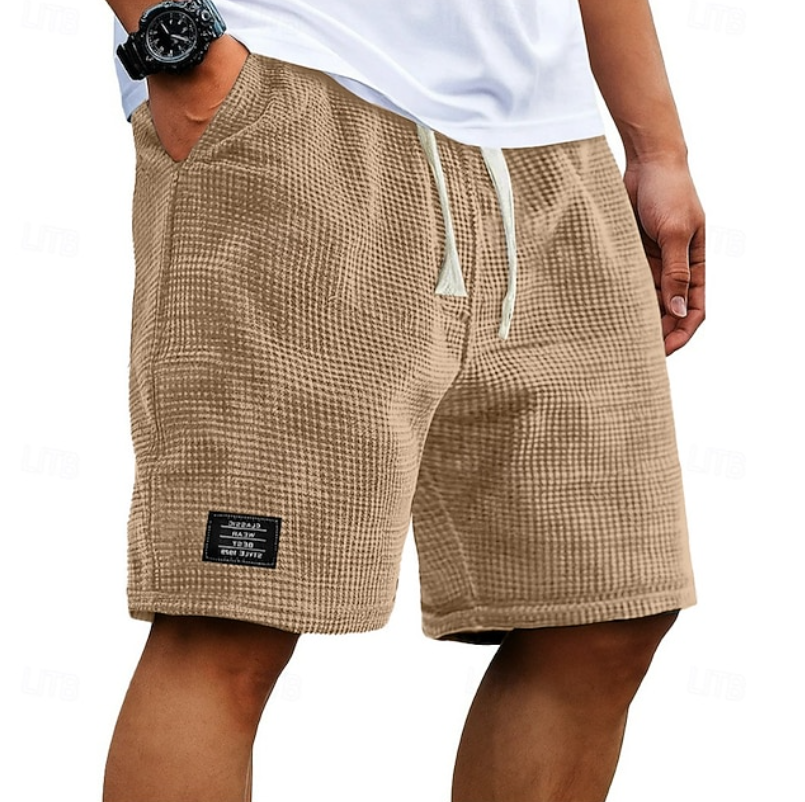 Short Texturé Décontracté Homme