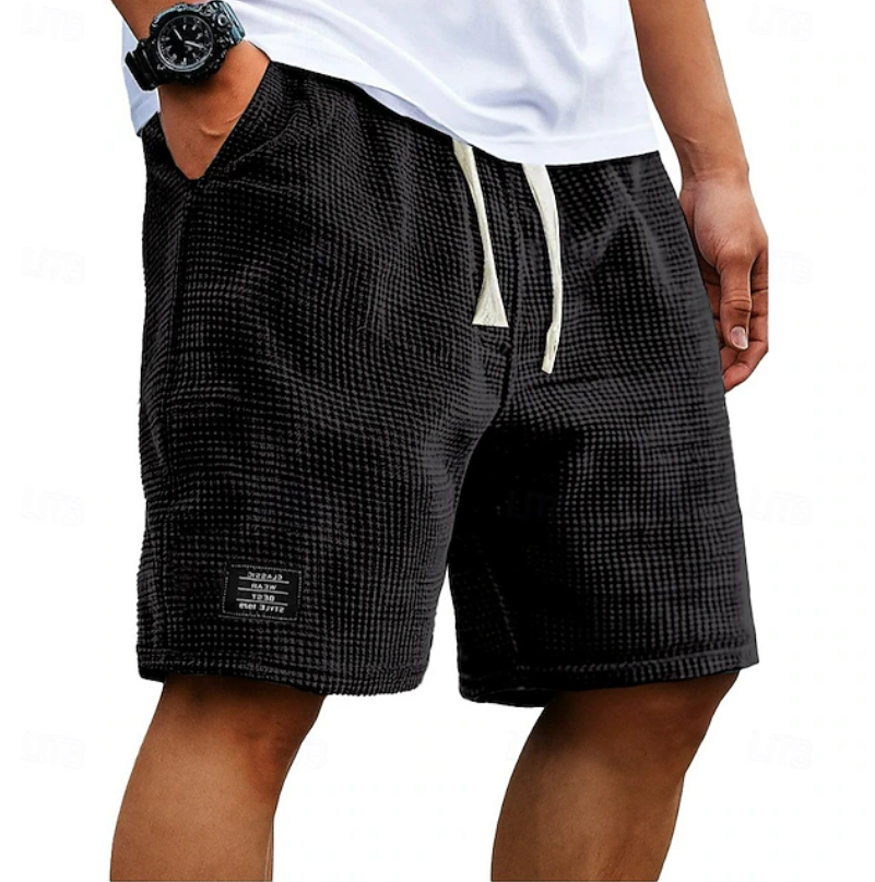 Short Texturé Décontracté Homme