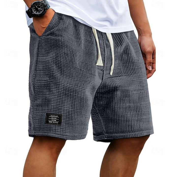Short Texturé Décontracté Homme