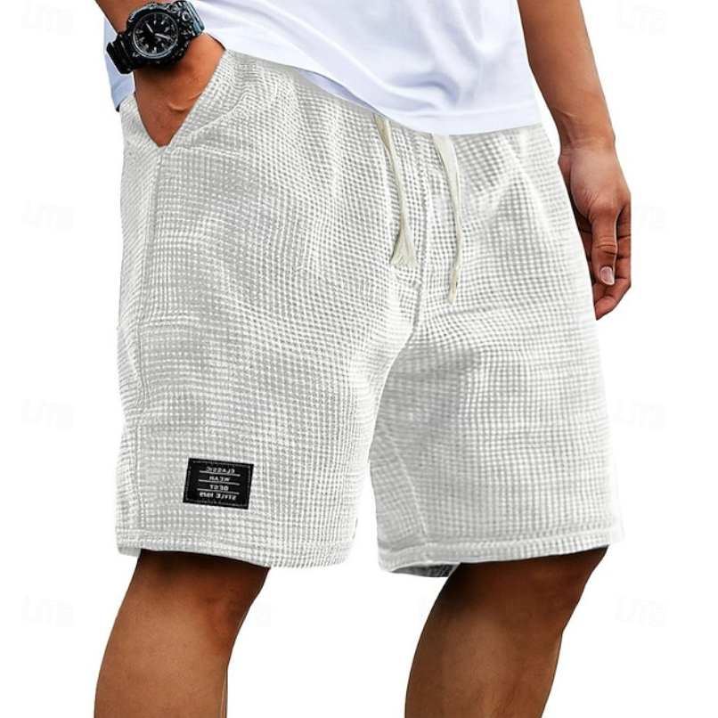 Short Texturé Décontracté Homme