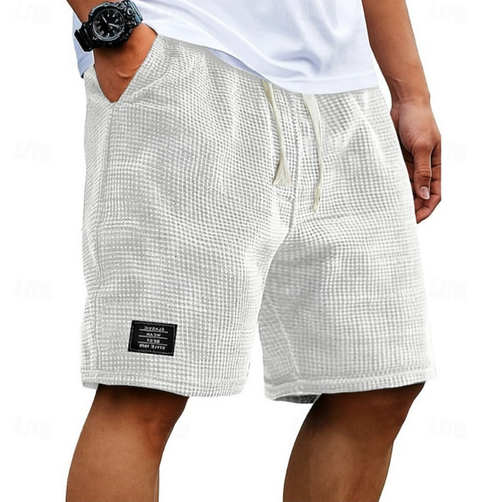 Short Texturé Décontracté Homme