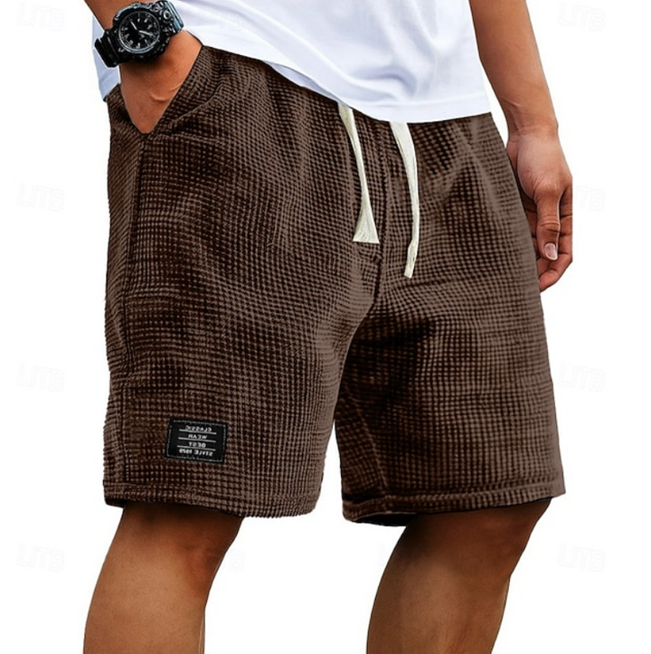 Short Texturé Décontracté Homme