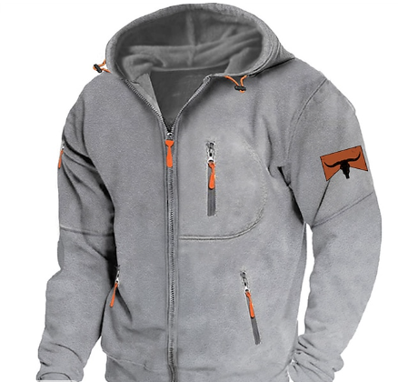 Sweat à Capuche Zippé Homme