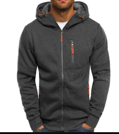 Sweat à Capuche Zippé Homme
