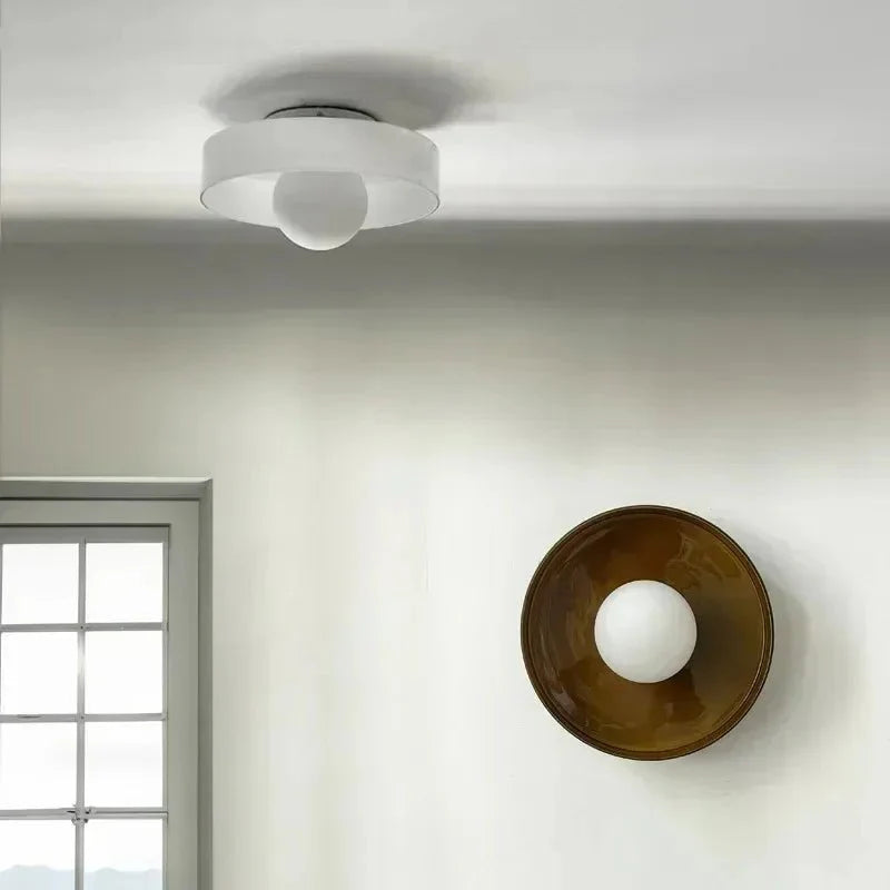 Plafonnier Moderne à Globe Central