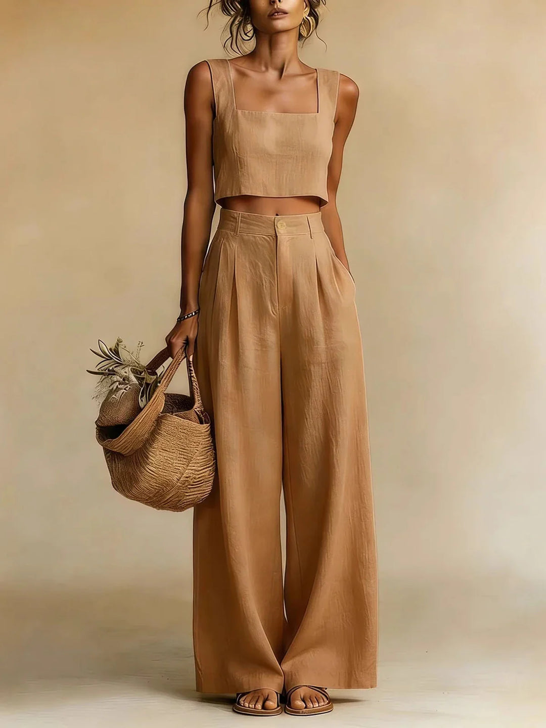 Ensemble Élégant Deux Pièces Femme