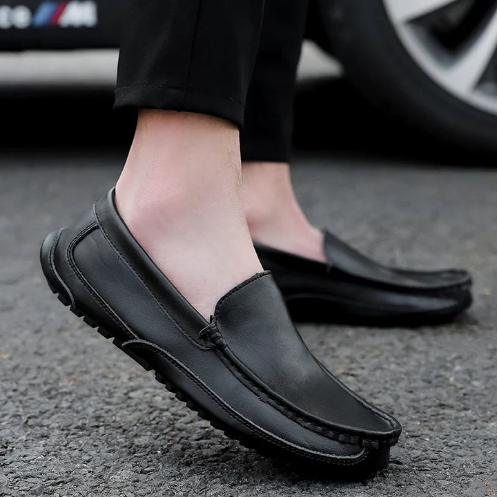 Mocassins Confort À Enfiler Homme