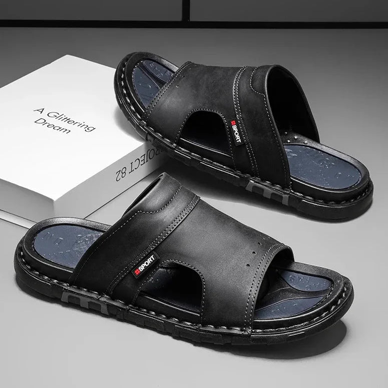 Sandales Ouvertes Confort Homme