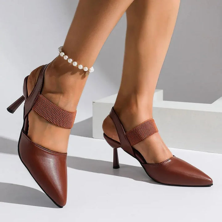 Escarpins Slingback Bout Pointu Femme