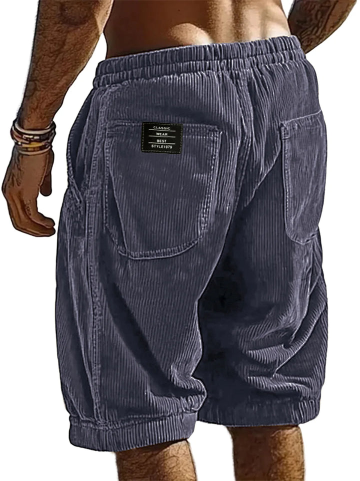 Short Décontracté à Taille Élastiquée Homme