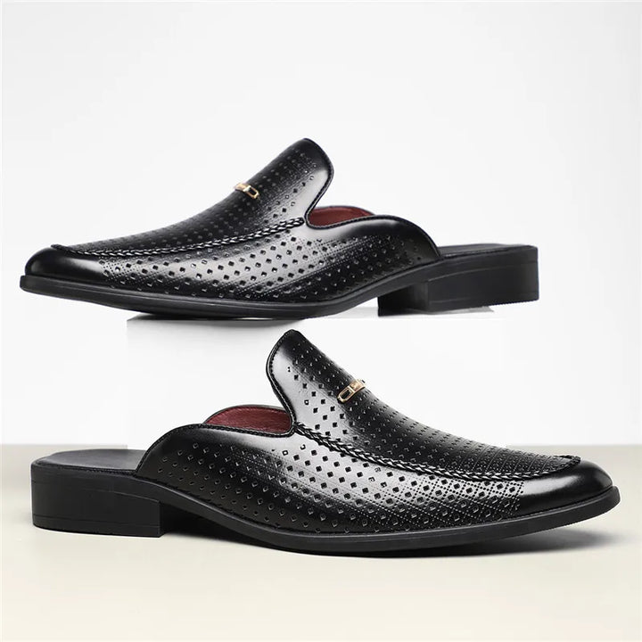 Mocassins Ouverts Perforés Homme