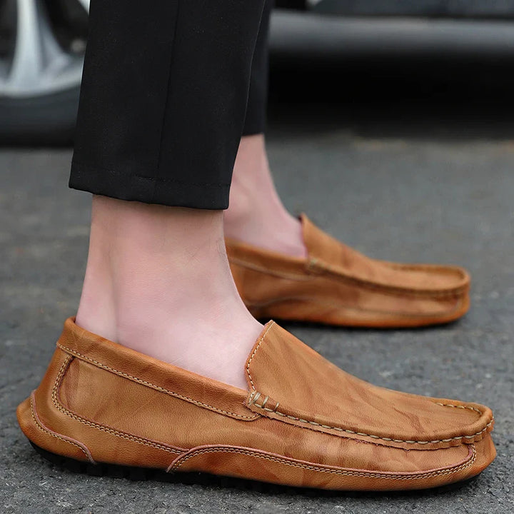 Mocassins Confort À Enfiler Homme