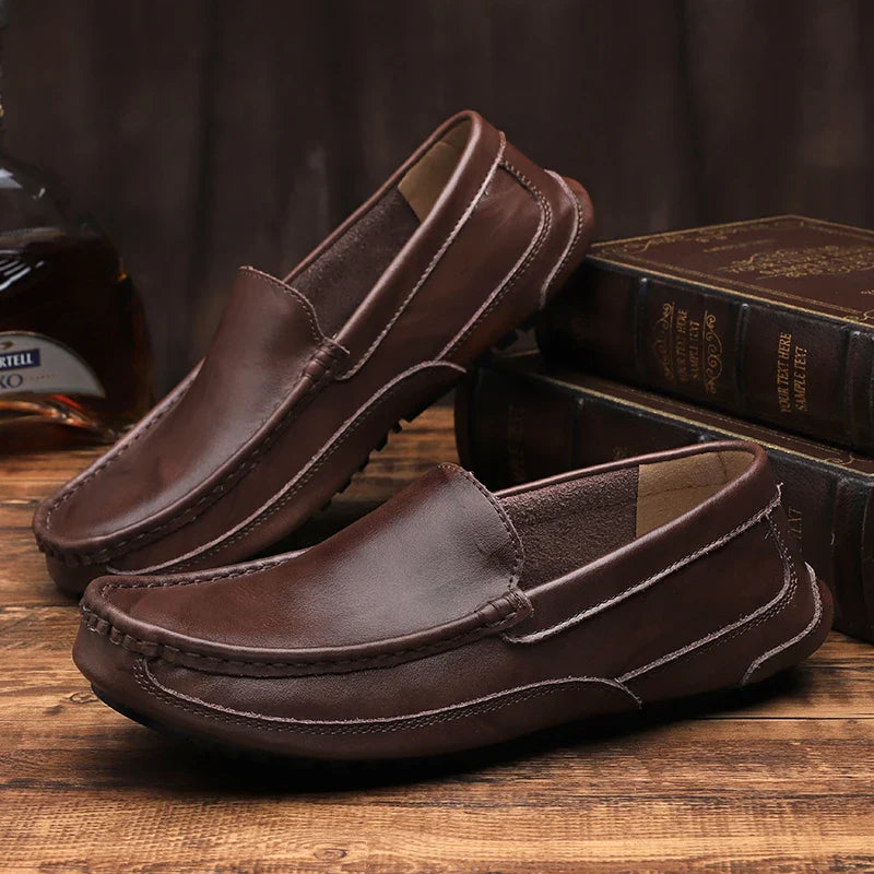 Mocassins Confort À Enfiler Homme