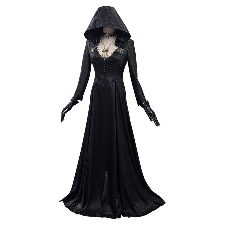 Costume Halloween Sorcière Gothique Femme