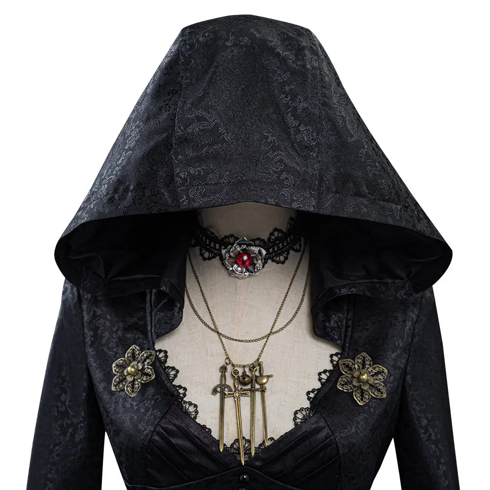 Costume Halloween Sorcière Gothique Femme