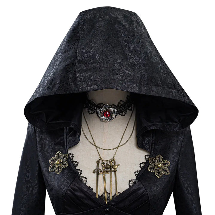 Costume Halloween Sorcière Gothique Femme