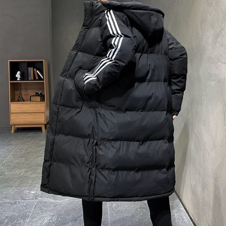 Doudoune Longue à Capuche Homme